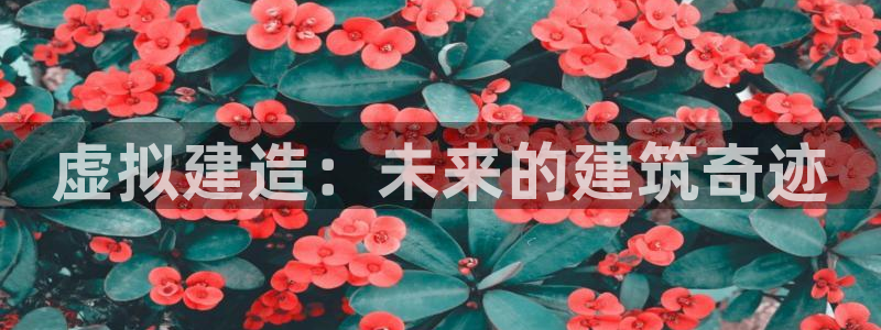 亚洲巨星国际跌：虚拟建造：未来的建筑奇迹