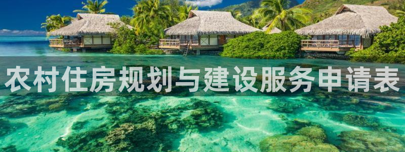 巨星国际官网：农村住房规划与建设服务申请表
